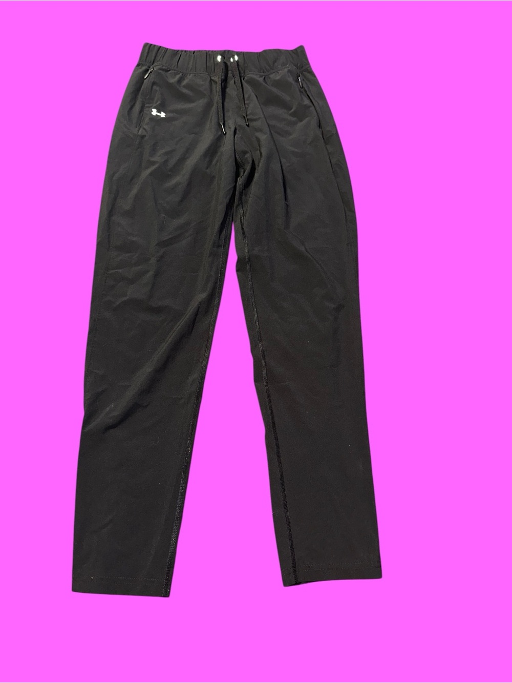 Under Armour Black Women's Athletic Joggers with Drawstring Waist